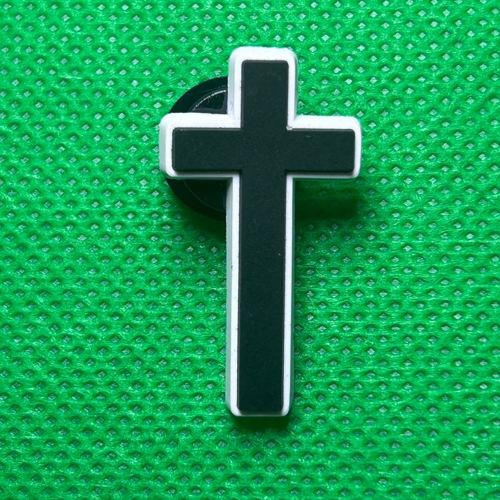 🌼 (5/$10 or 10/$15) NEW “Christian Life” Croc Charm Collection Cross